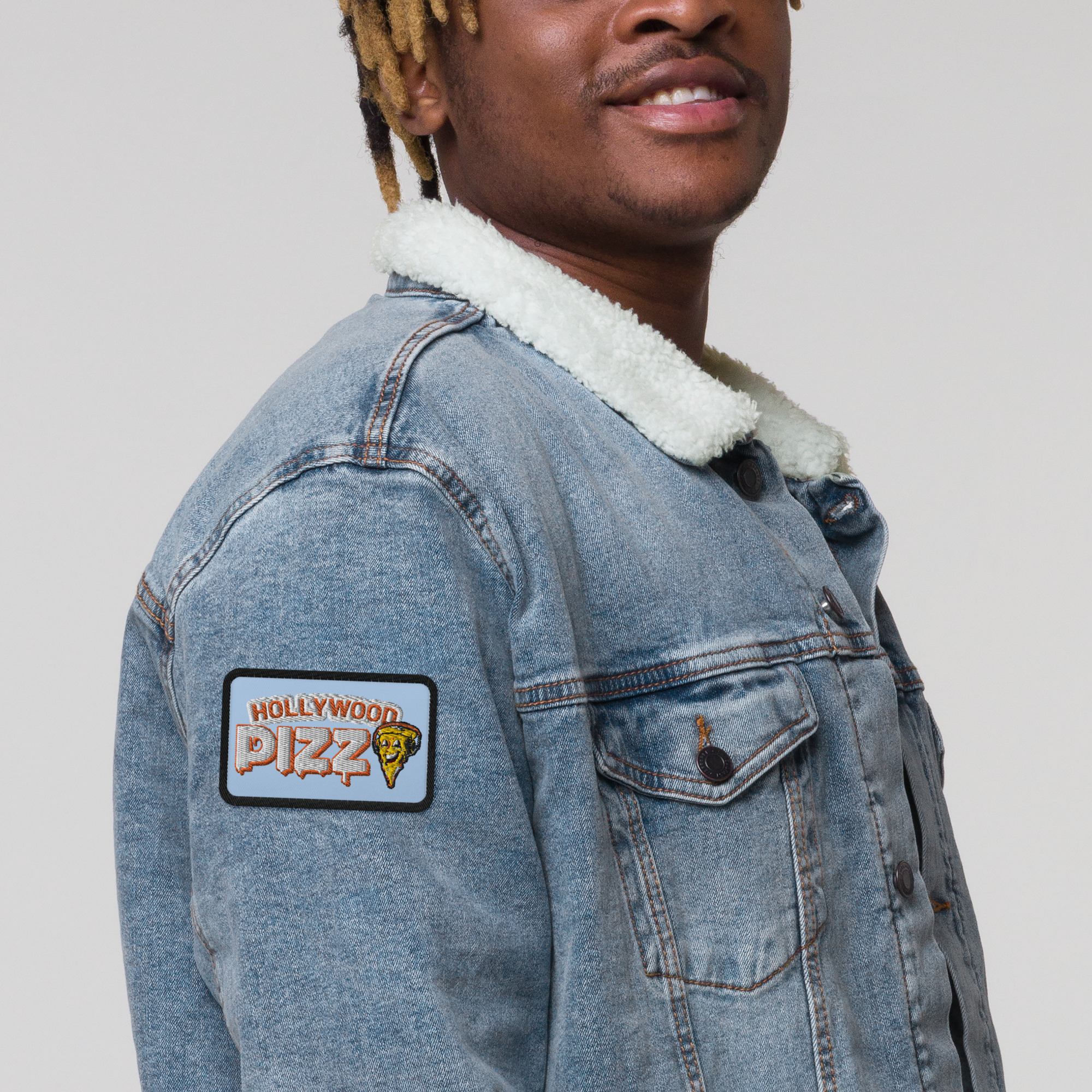 HollywoodPizza Embroidered patches - Image 2