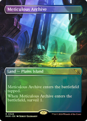 Meticulous Archive (Borderless) (Foil)