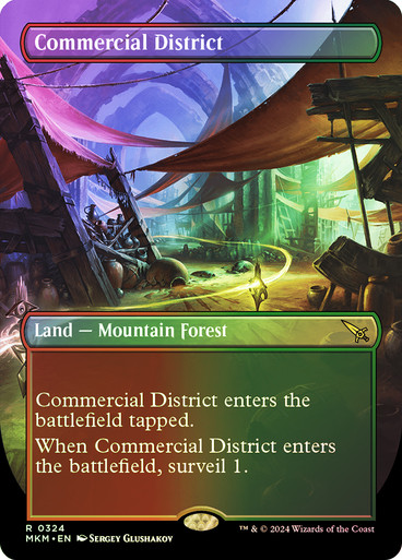 Commercial District (Borderless) (Foil)