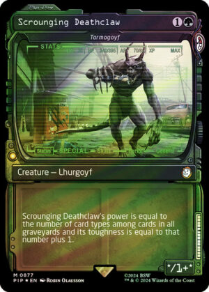 Scrounging Deathclaw - Tarmogoyf (Showcase) (Surge Foil)