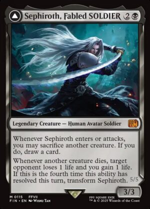 Sephiroth, Fabled SOLDIER // Sephiroth, One-Winged Angel (Foil)