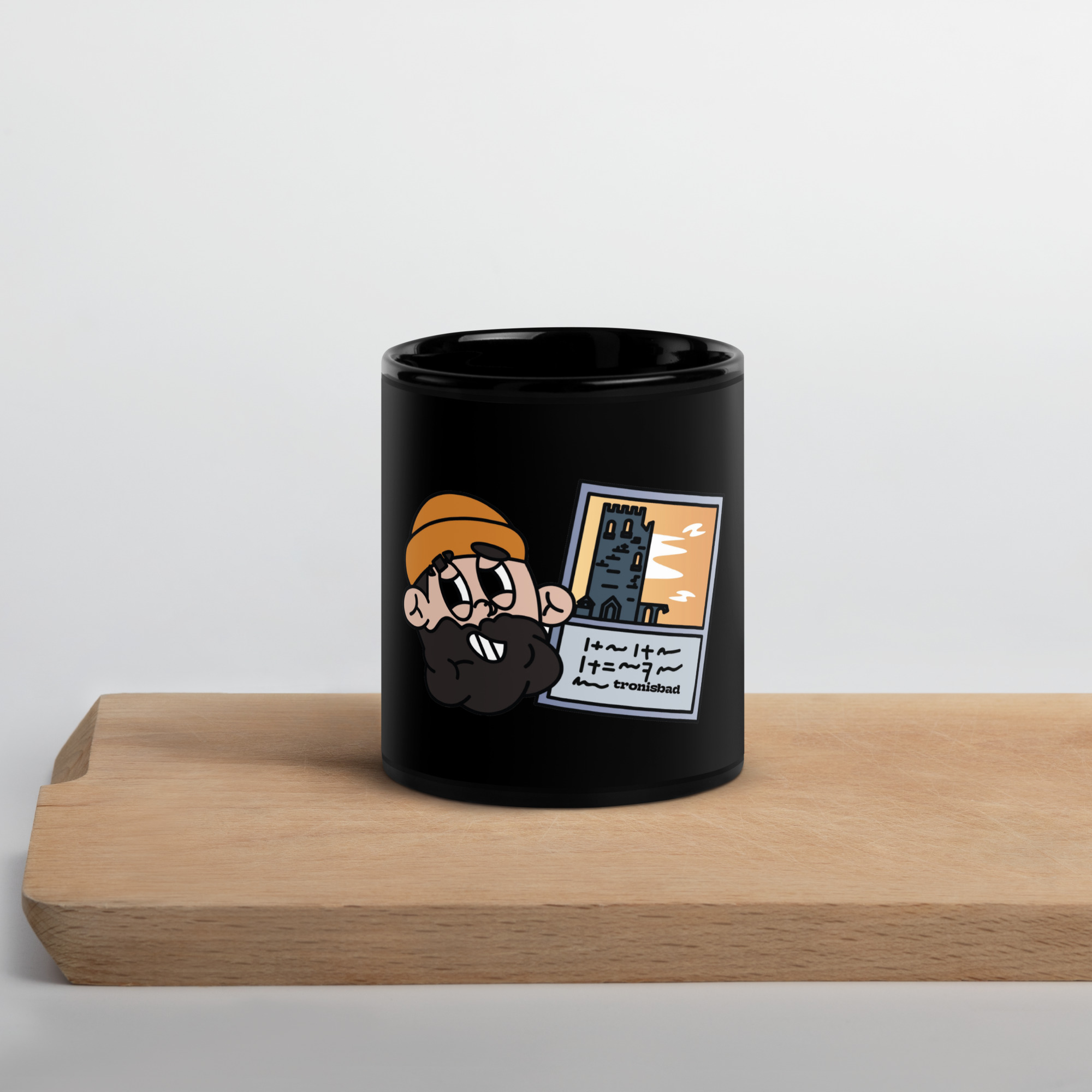 tronisbad Black Glossy Mug