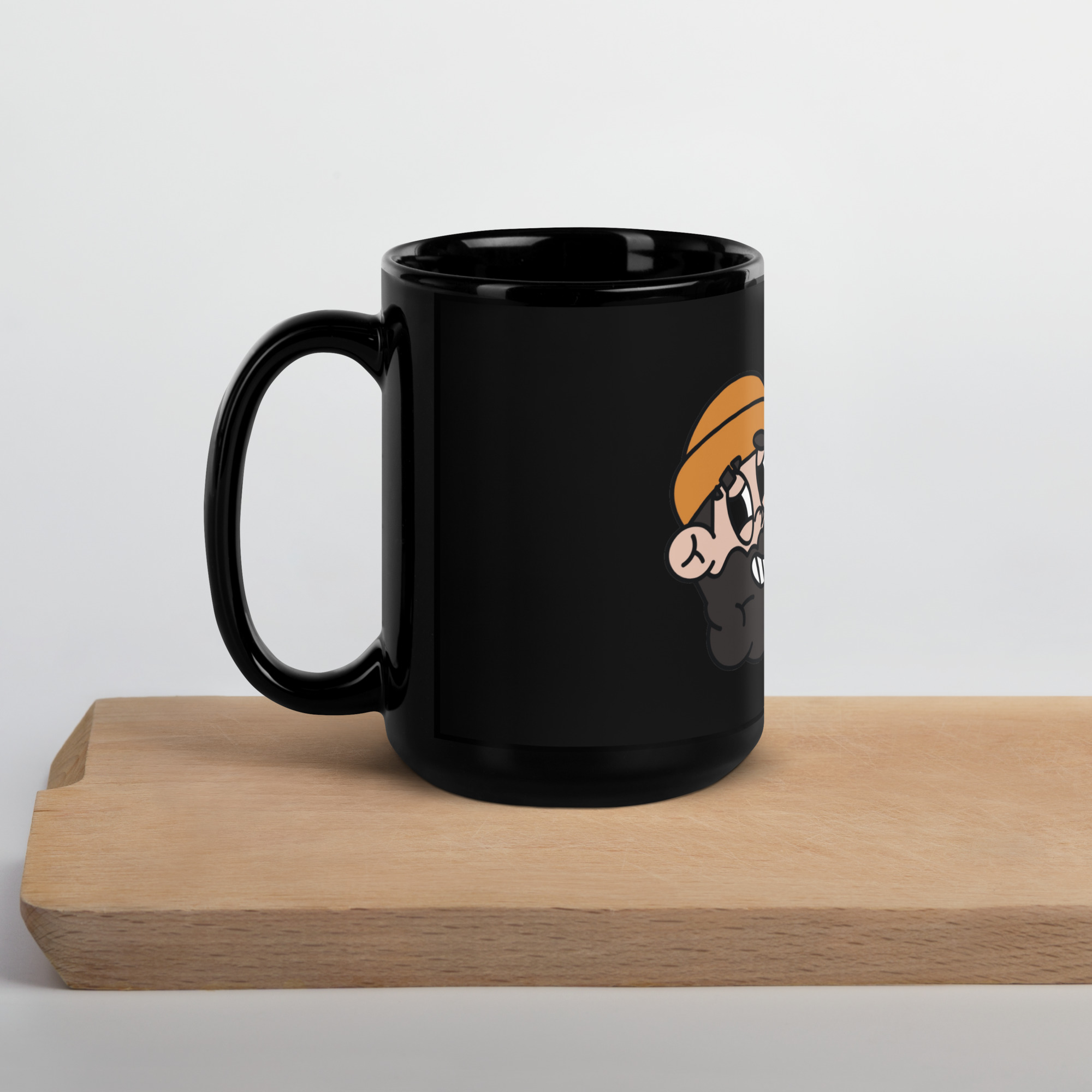 tronisbad Black Glossy Mug - Image 5